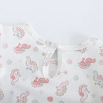 Printed Street Look Flutter Sleeve T.Shirt For Baby Girl