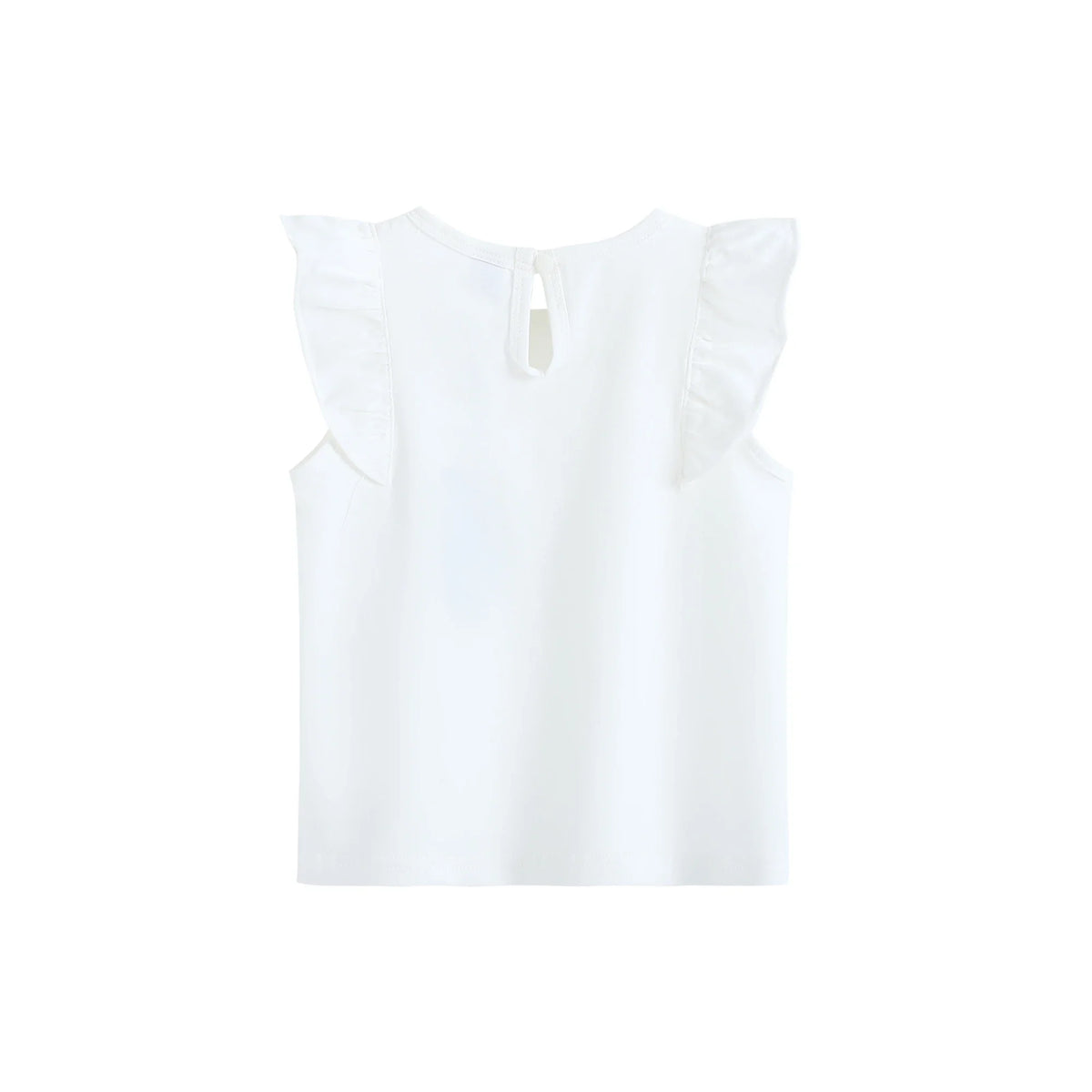 تيشيرت بأكمام فضفاضة للبنات المواليد