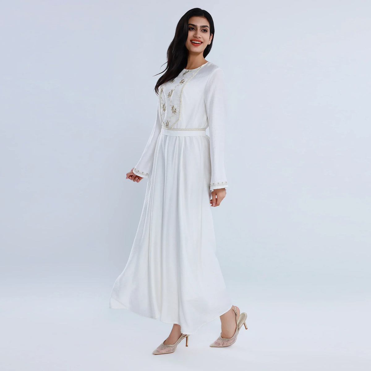 Arabic Floral Galabia for Women