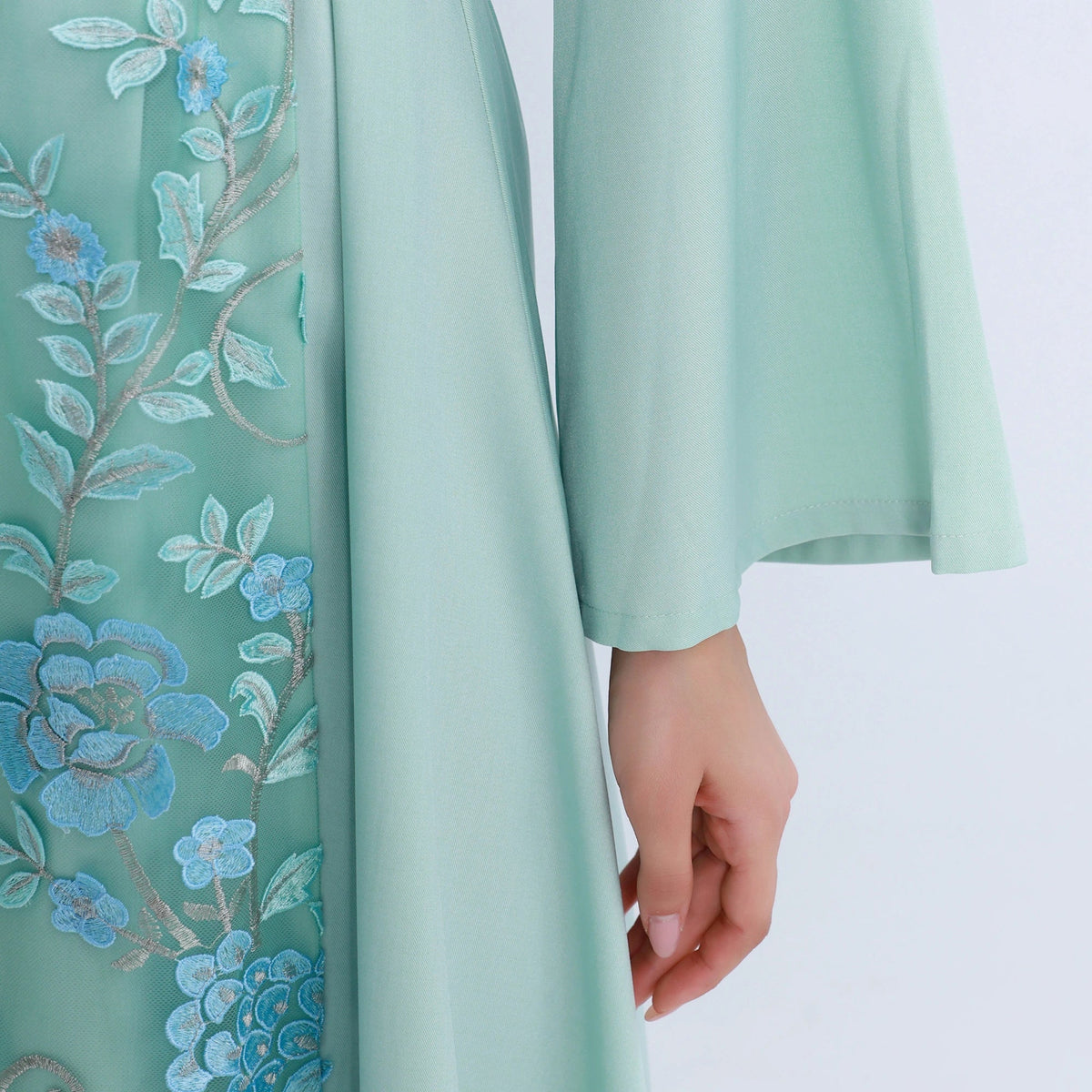 Arabic Floral Galabia for Women