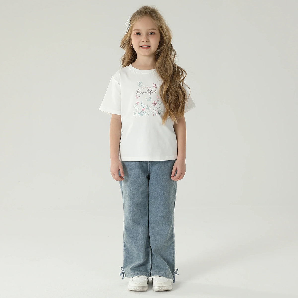 تيشيرت مطبوع للبنات