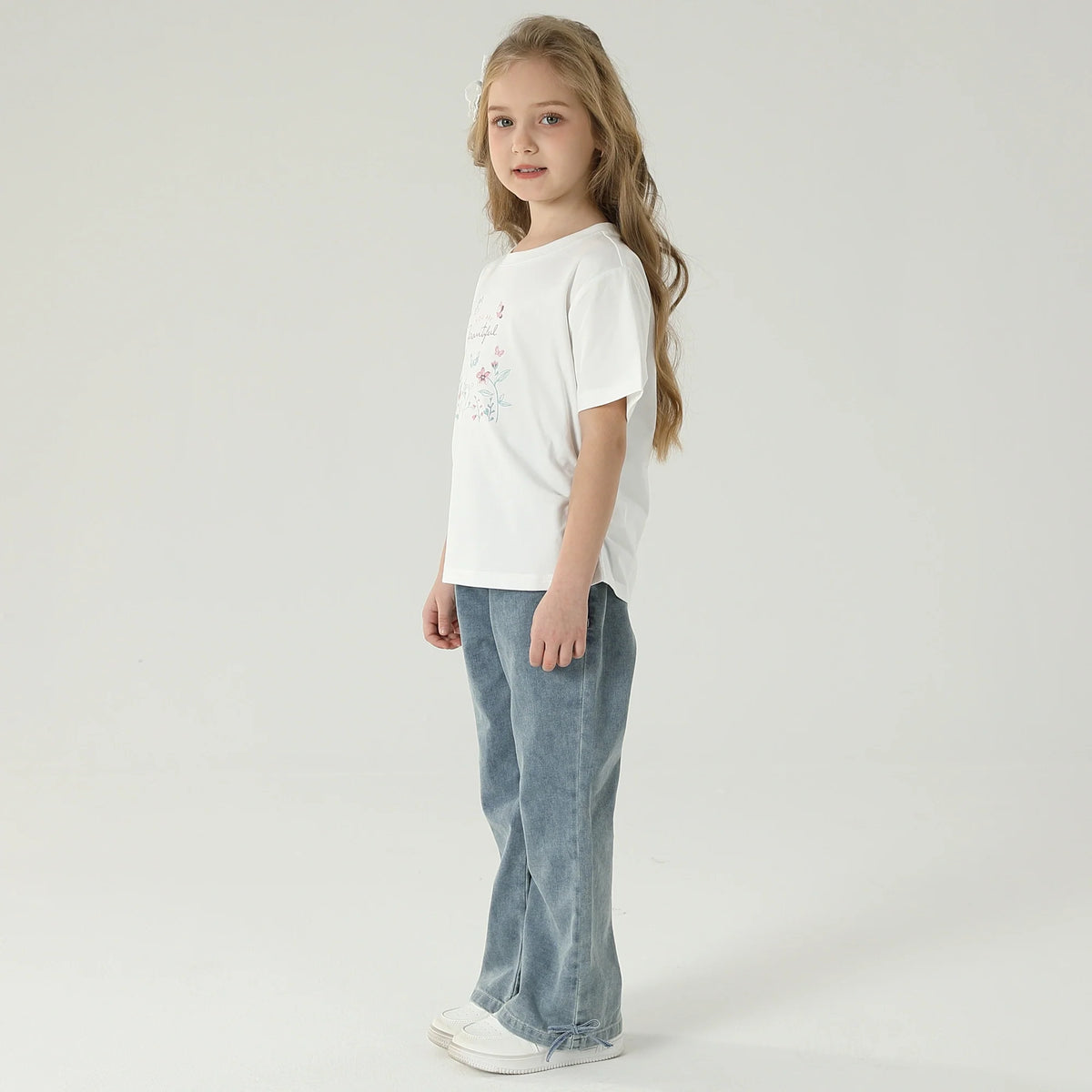 تيشيرت مطبوع للبنات