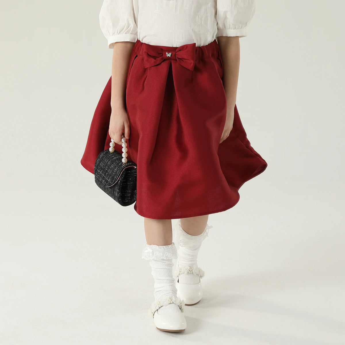 تنورة ساده للبنات