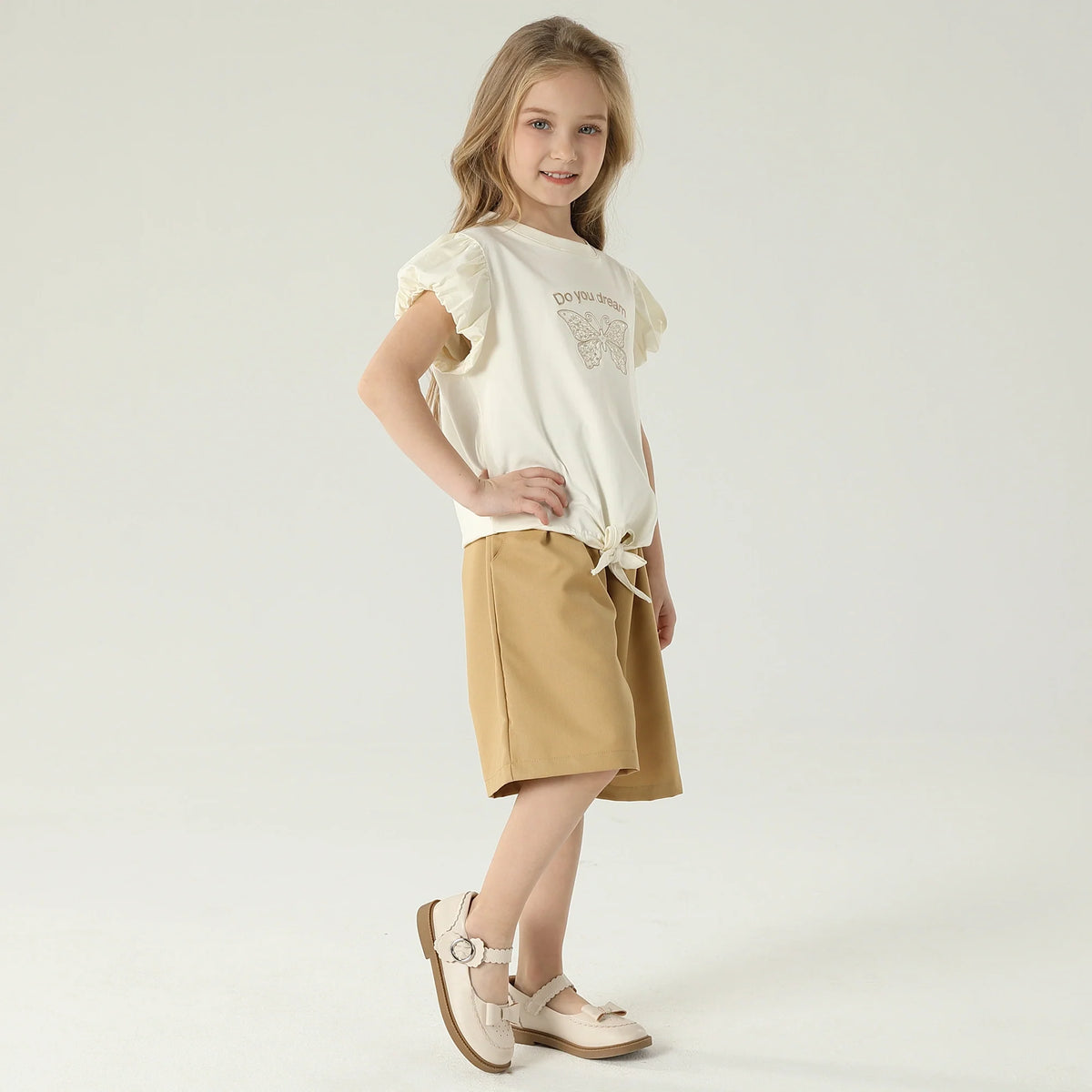 تيشيرت مزين بكتابة للبنات