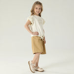 تيشيرت مزين بكتابة للبنات