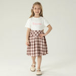 Checked Skirt For Girls