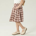 Checked Skirt For Girls