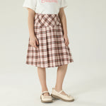 Checked Skirt For Girls