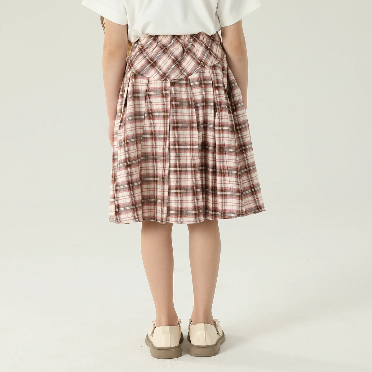 Checked Skirt For Girls