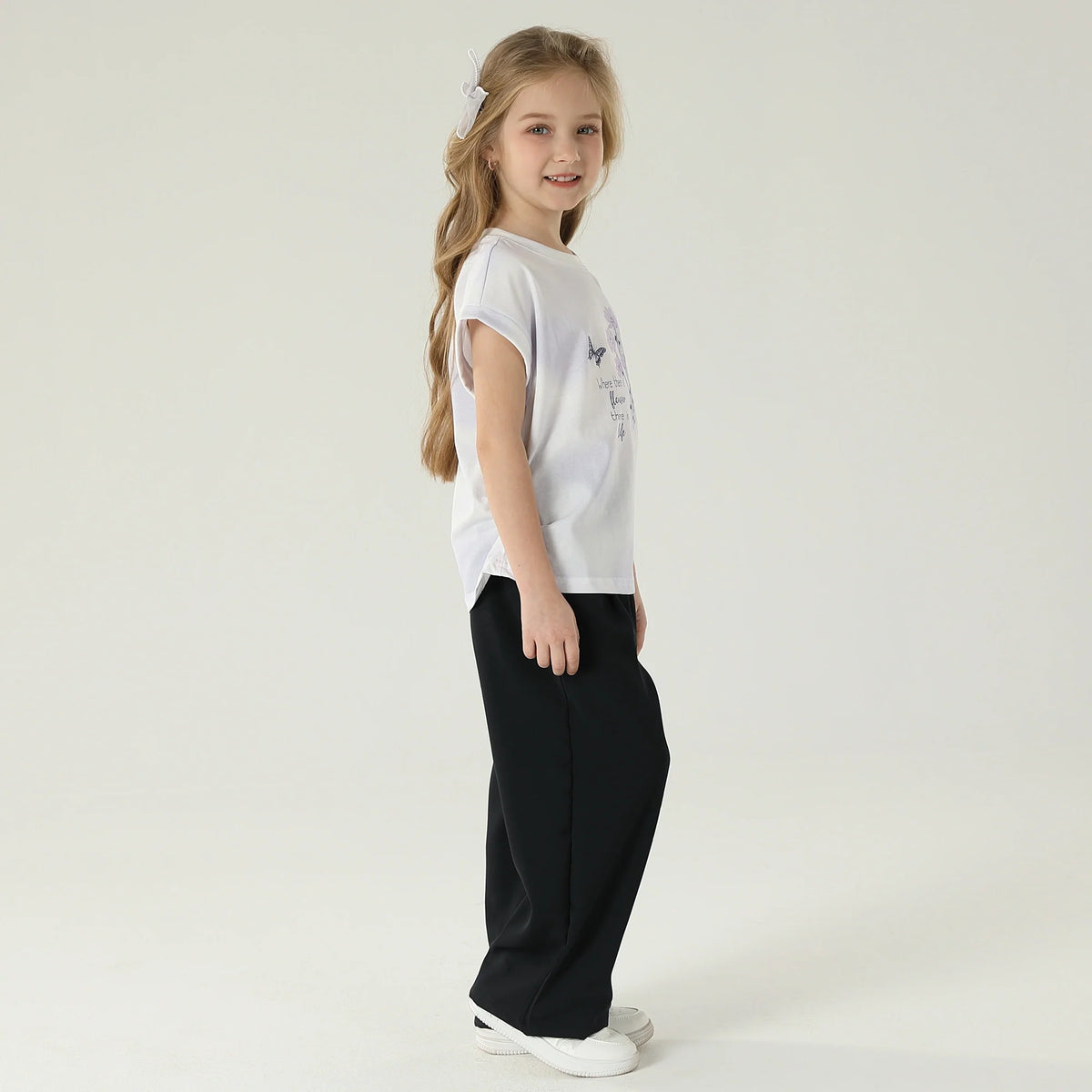 تيشيرت مطبوع للبنات