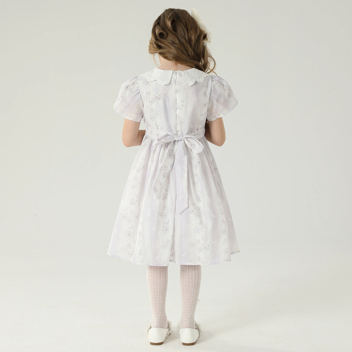 فستان كاجوال بنمط الزهور للبنات