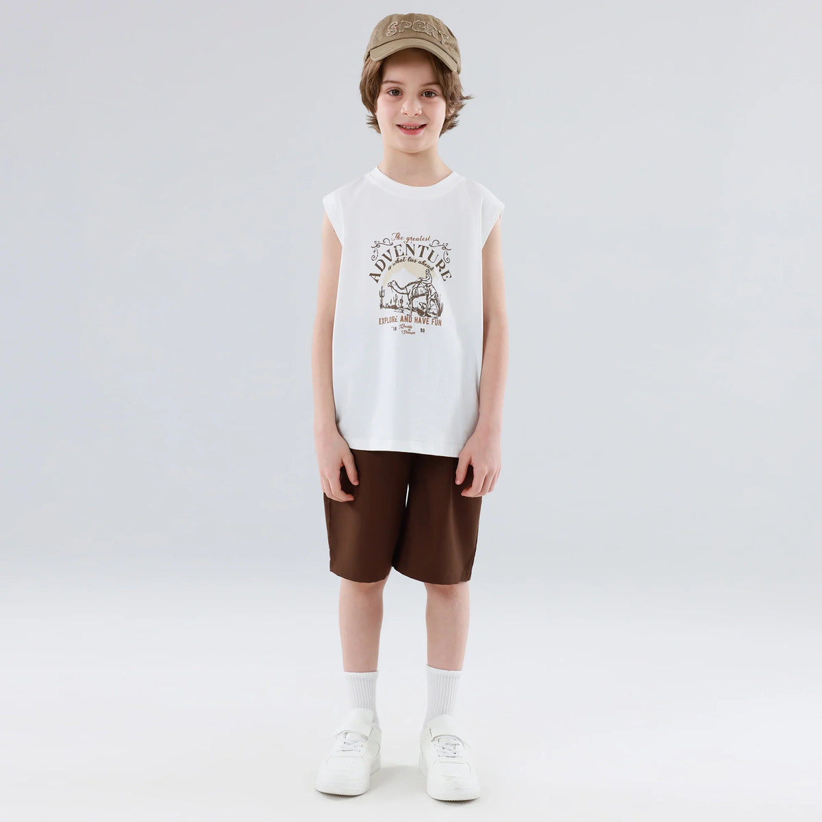 Printed Vest For Boys