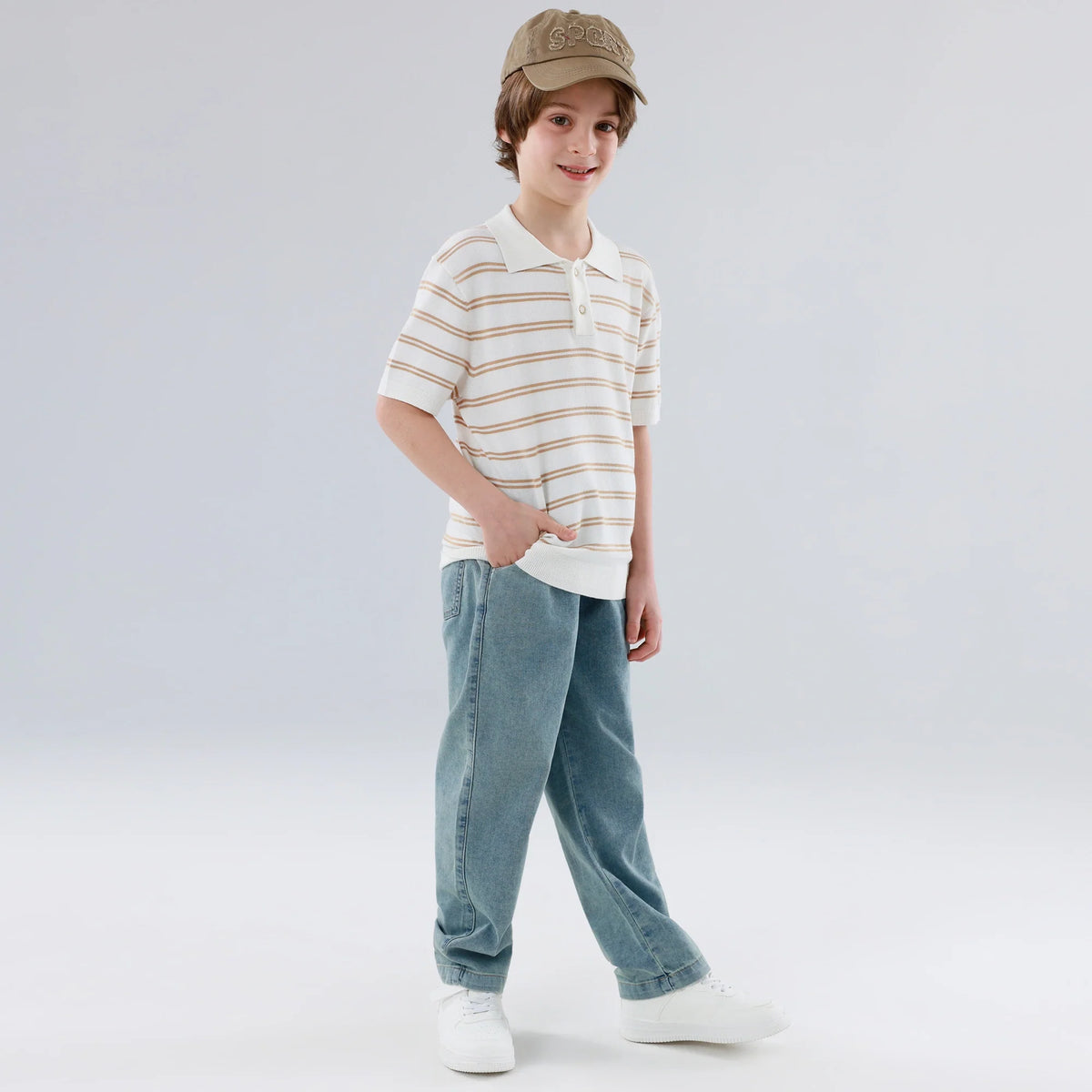 كنزة مخططة للأولاد