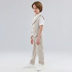 Striped Waistcoat For Boys