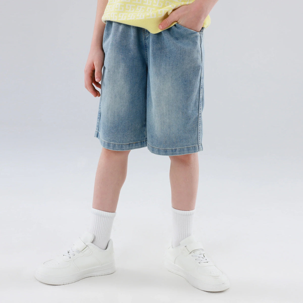 شورت جينز للأولاد