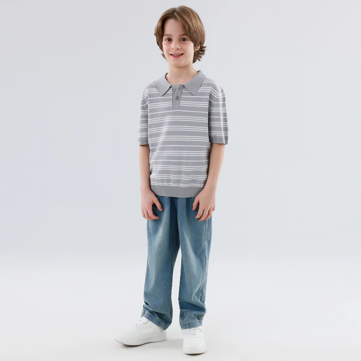 كنزة مخططة للأولاد