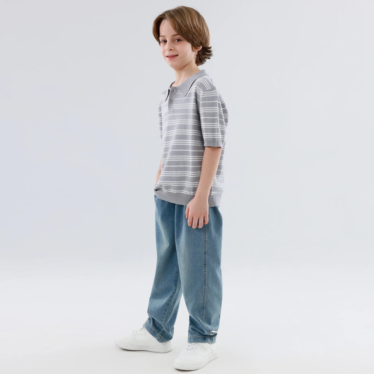 كنزة مخططة للأولاد