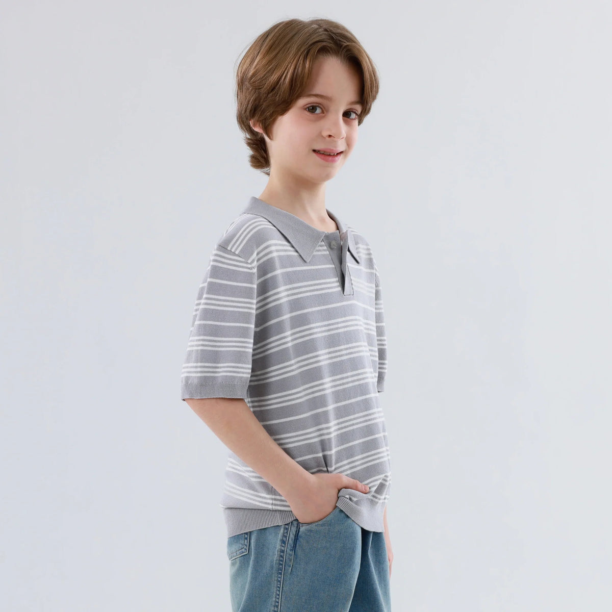 كنزة مخططة للأولاد