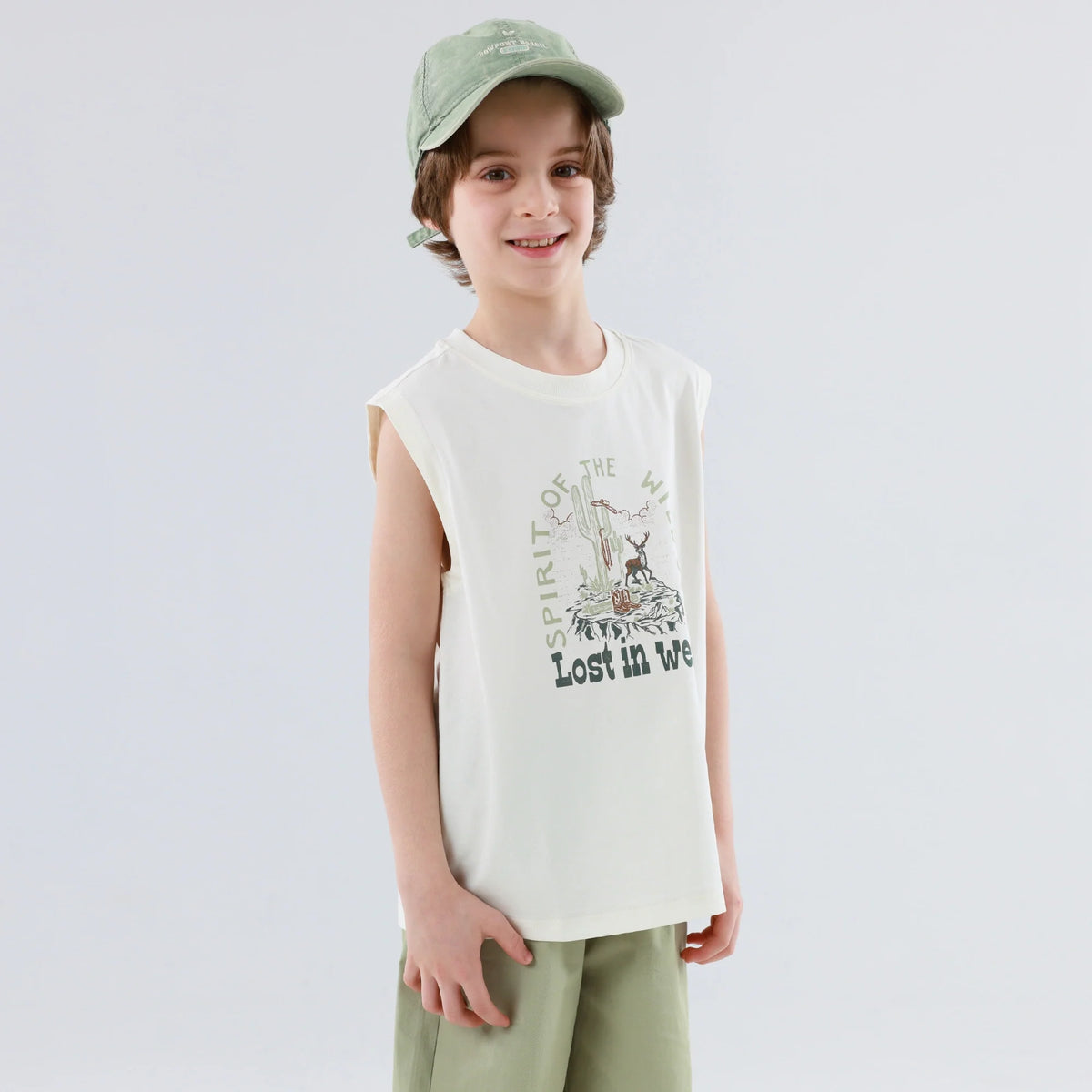 Printed Vest For Boys