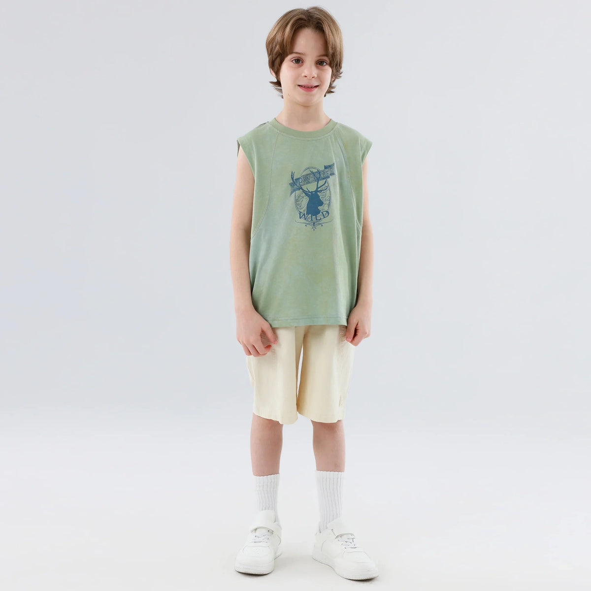 Printed Vest For Boys