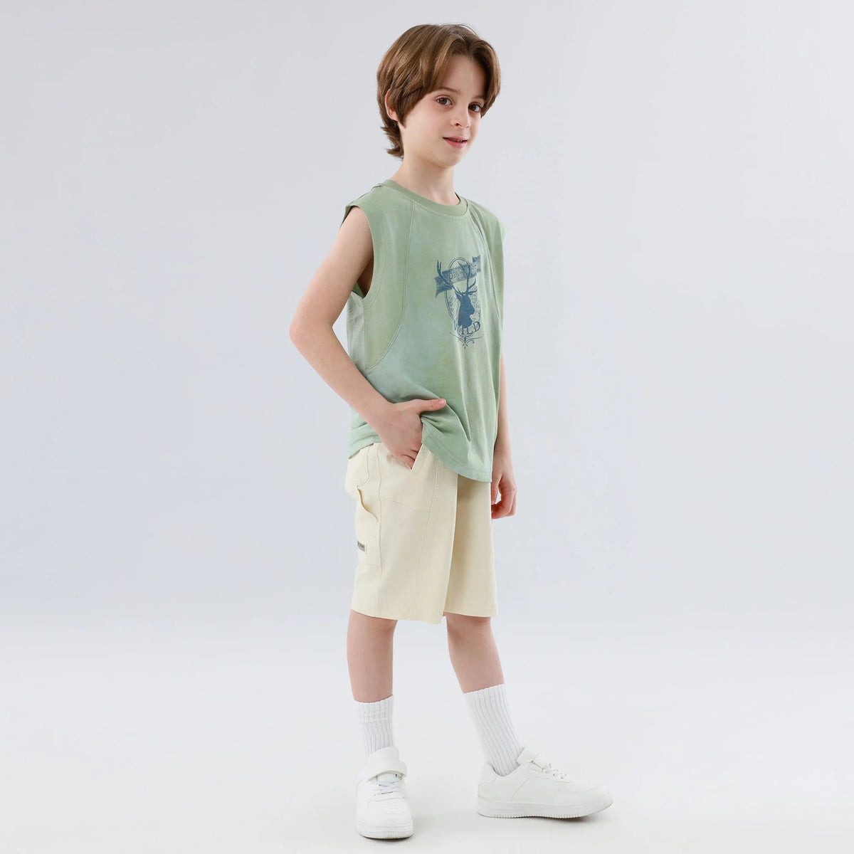 Printed Vest For Boys