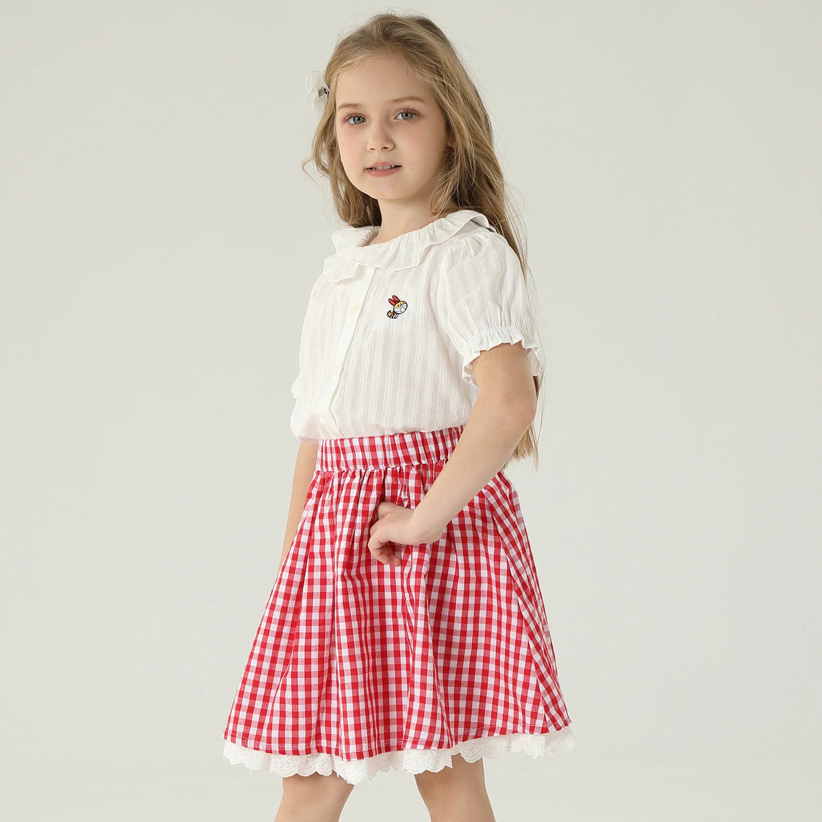 قميص جاكار للبنات