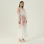 فستان بنمط الزهور للنساء