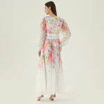 فستان بنمط الزهور للنساء