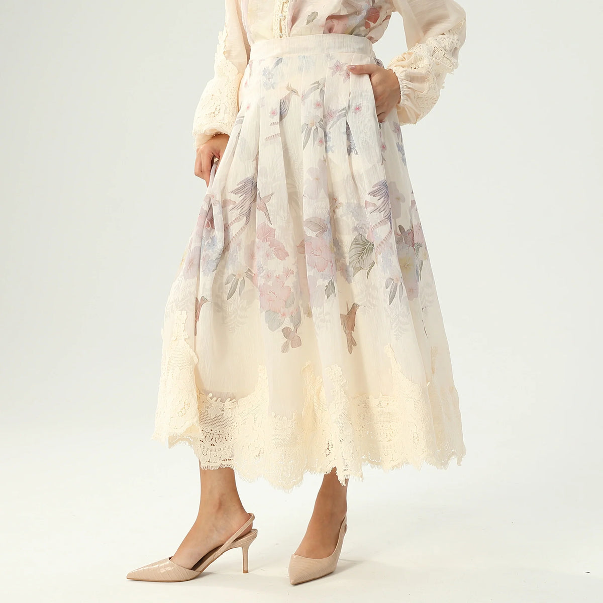 Floral Skirt For Women