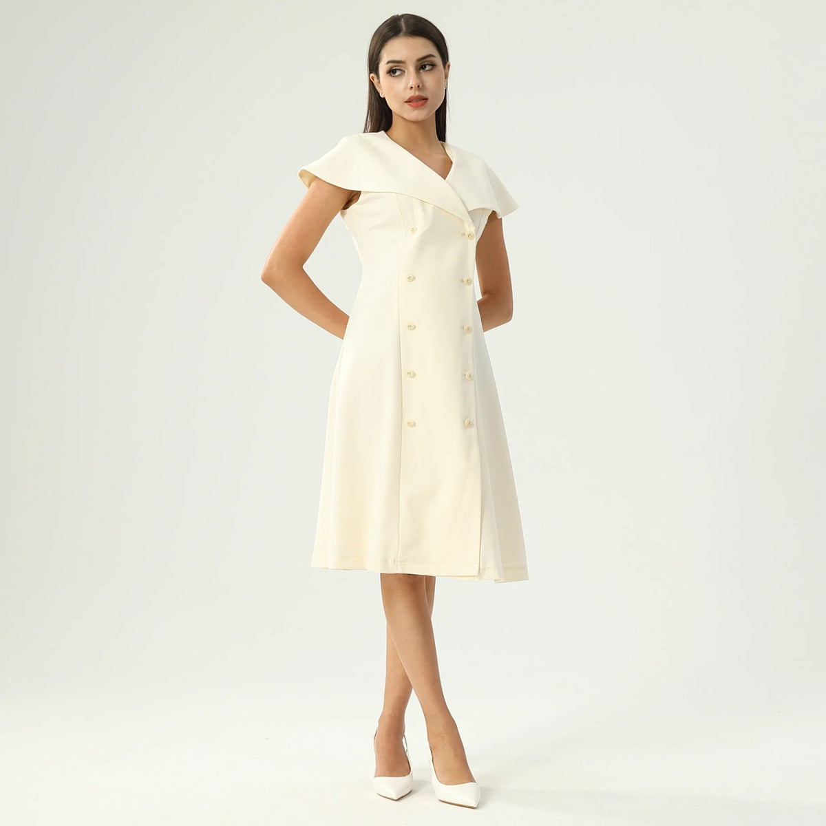 فستان ساده للنساء