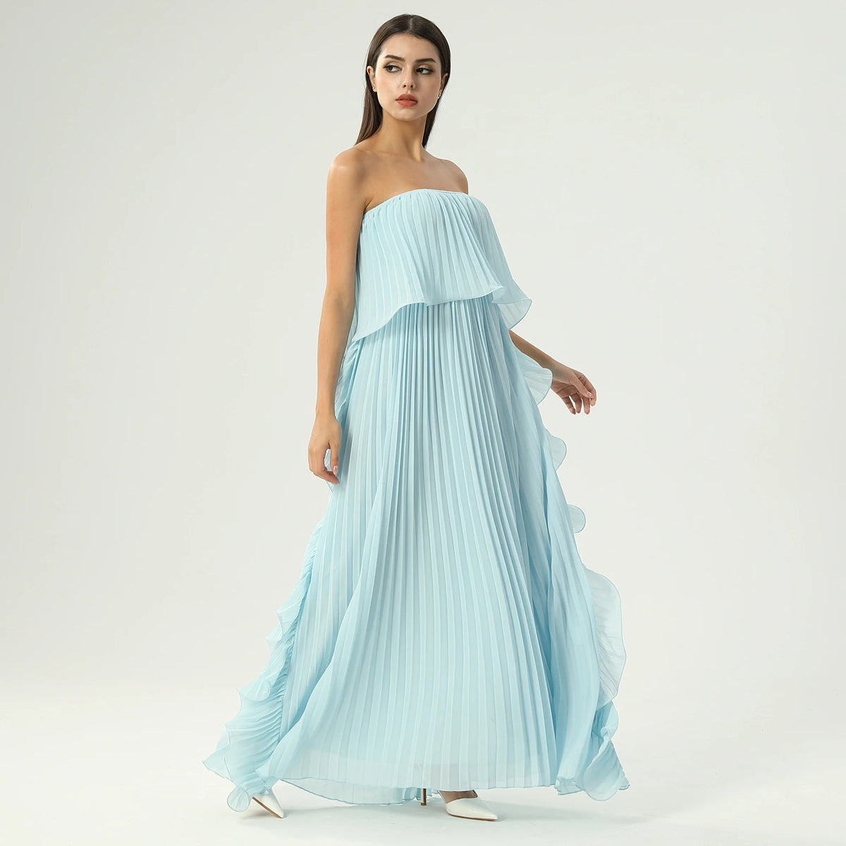 فستان ساده للنساء