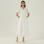 فستان عصري مطرز للنساء