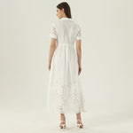 فستان عصري مطرز للنساء