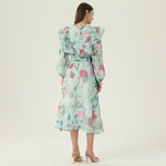 فستان بنمط الزهور للنساء