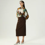 قميص مطبوع للنساء