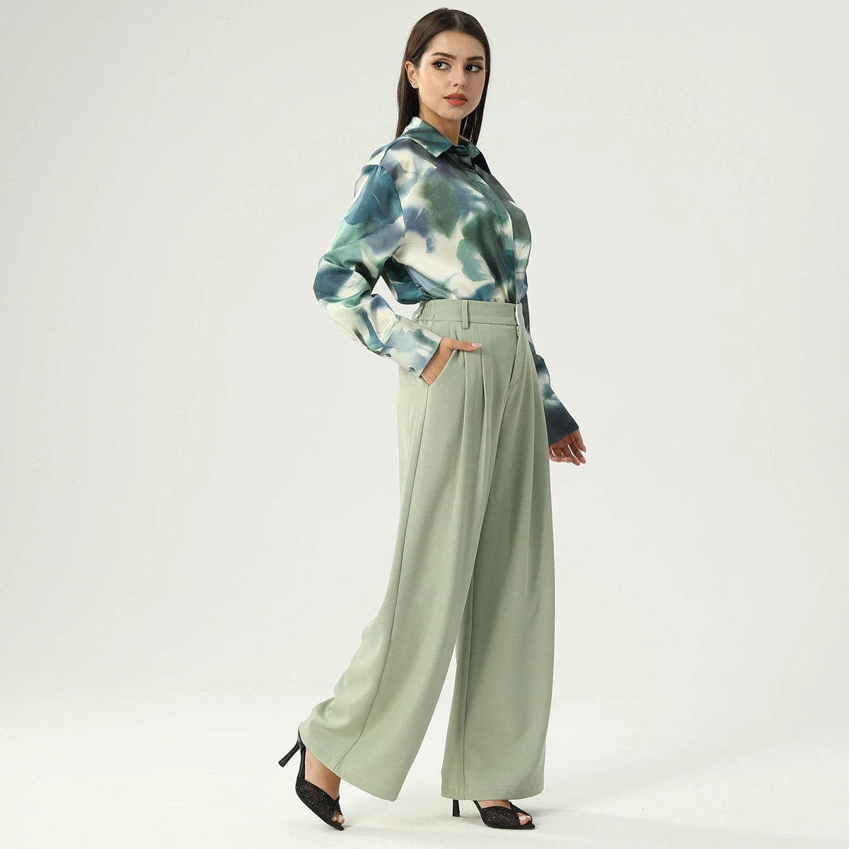 قميص مطبوع للنساء