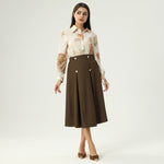 Solid Skirt For Women