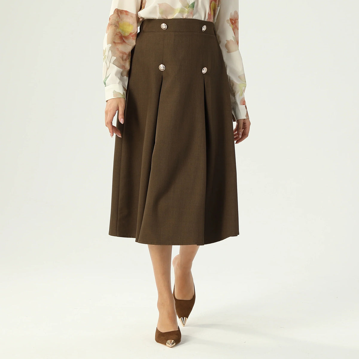 Solid Skirt For Women