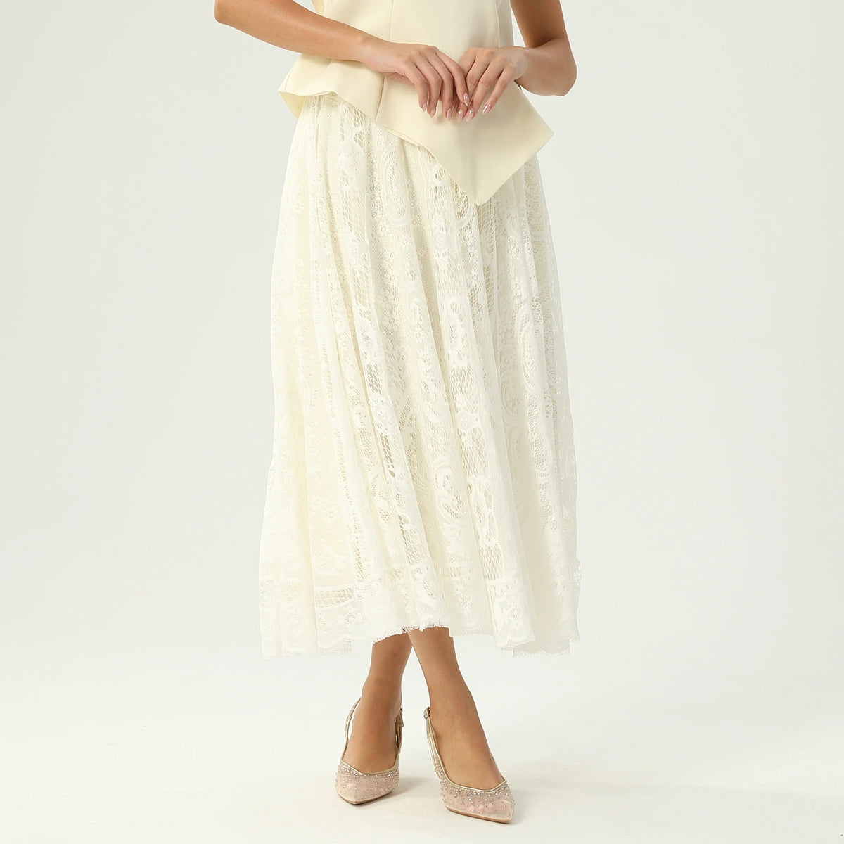 Laced Skirt For Women