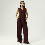 طقم قطعتين ساده للنساء