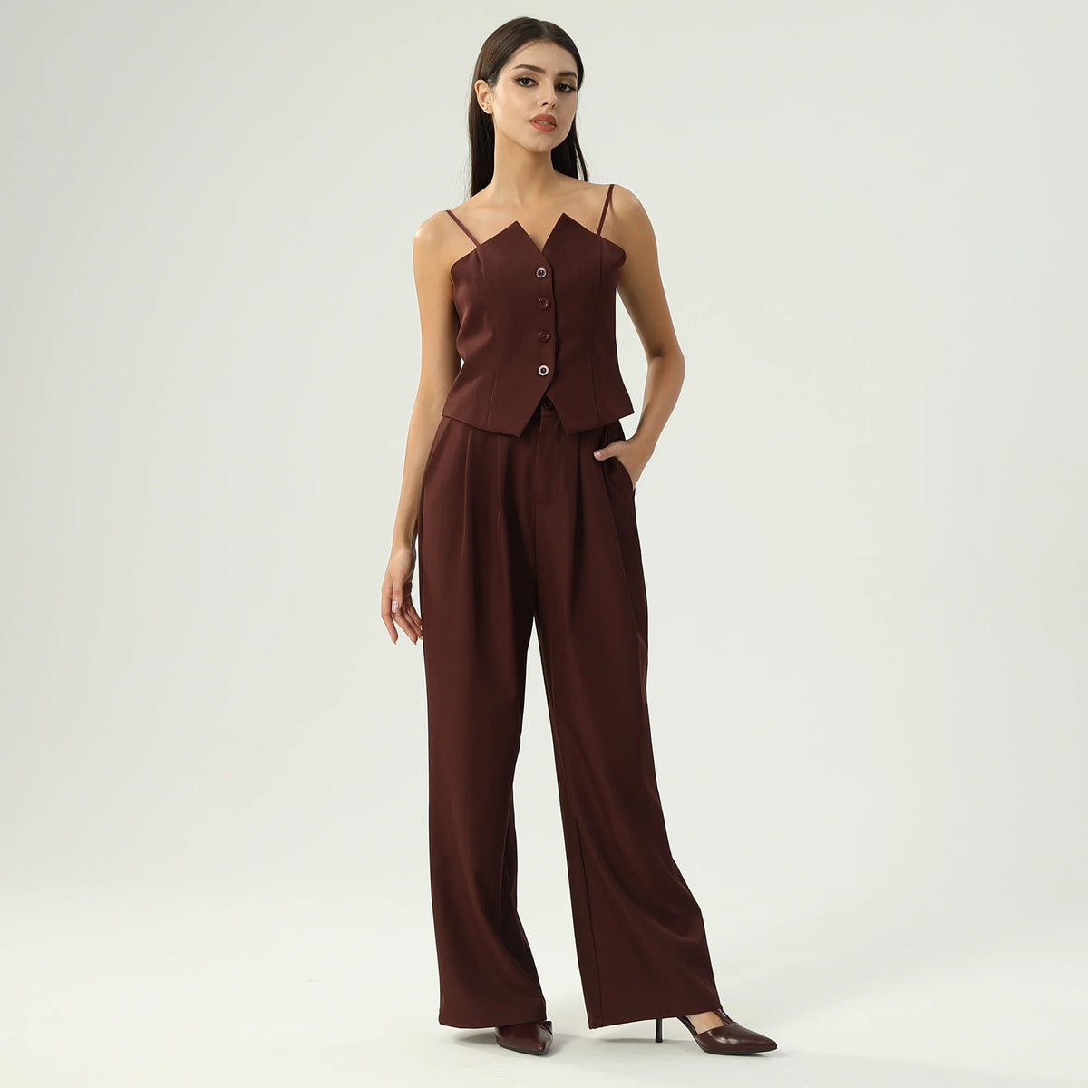 بلوزة ساده عصرية للنساء