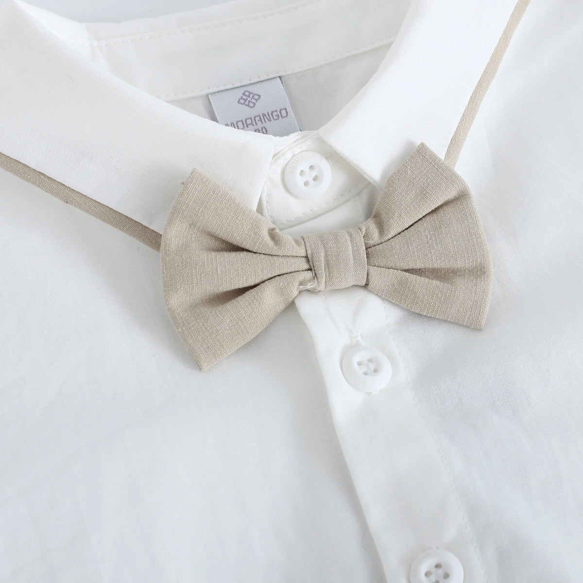 قميص قطن ساده للمواليد الأولاد