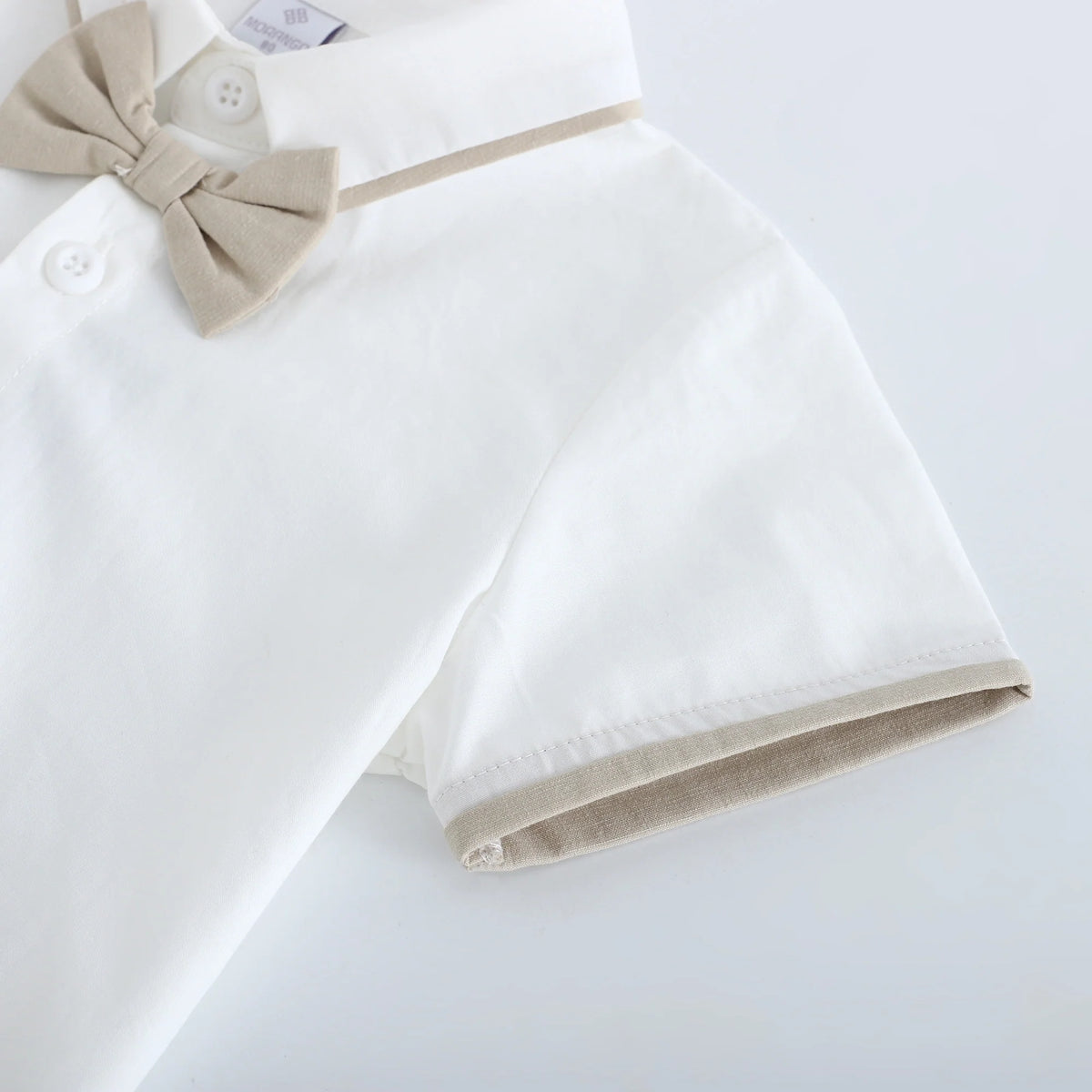 قميص قطن ساده للمواليد الأولاد