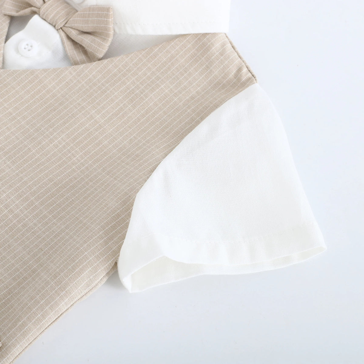 قميص بألوان متداخلة للأولاد المواليد