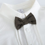 قميص قطن ساده للمواليد للأولاد