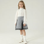 تنورة منقطة للبنات