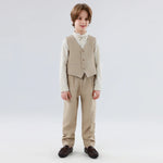 Solid Waistcoat For Boys