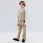 Solid Waistcoat For Boys