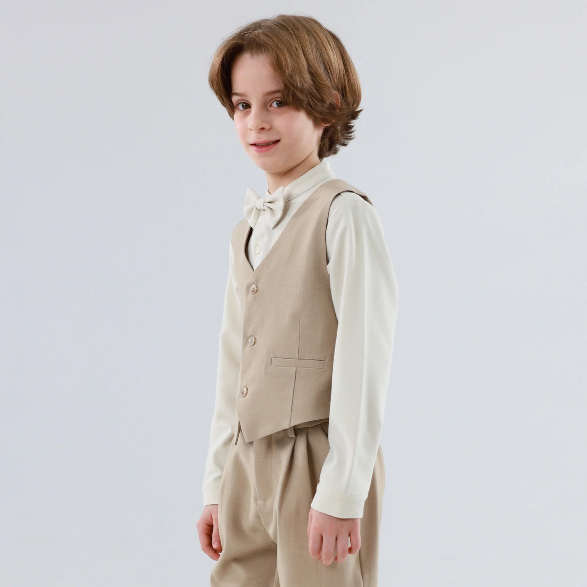 Solid Waistcoat For Boys