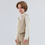 Solid Waistcoat For Boys